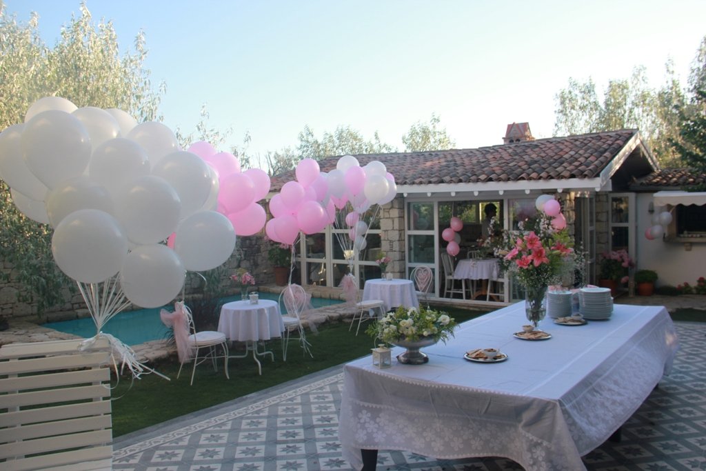 Doğum Günü Uçan Balon Süsleme İzmir Organizasyon